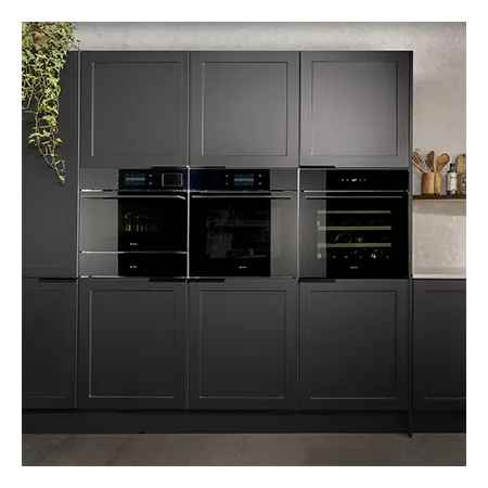 Caple C2601BG Smart Pyrolytic Single Oven - Black Glass