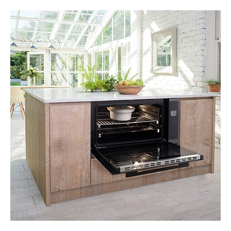 Caple C2902GM Built In 90cm wide Electric Single Oven,  Gunmetal