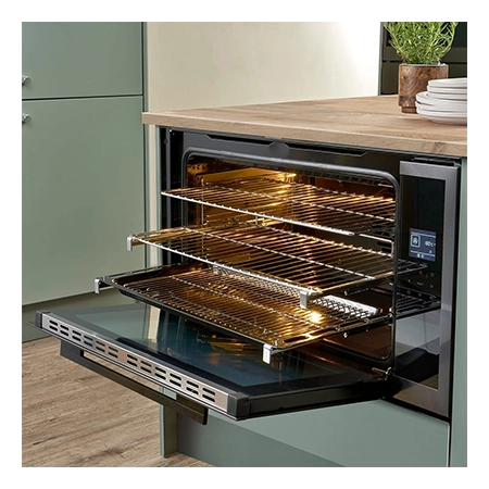 Caple C2902GM Built In 90cm wide Electric Single Oven,  Gunmetal