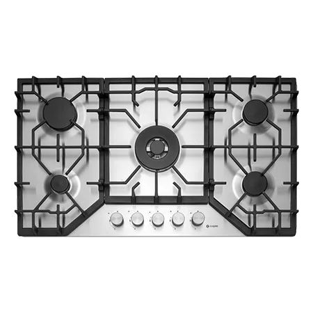 Caple C4091G 86cm Built In Gas Hob, Stainless Steel
