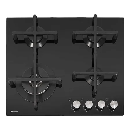 Caple C7561G 59cm Built In Gas Hob, Black