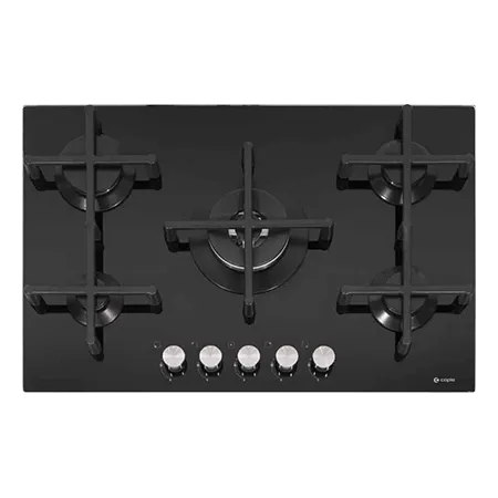 Caple C7571G 76cm Built In Gas Hob, Black