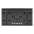 Caple C7591G 86cm Built In Gas Hob, Black