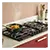 Caple C7895G 87cm Built In Gas Hob, Black/Stainless Steel