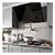 Caple C789G 87cm Built In Gas Hob, Black/Stainless Steel
