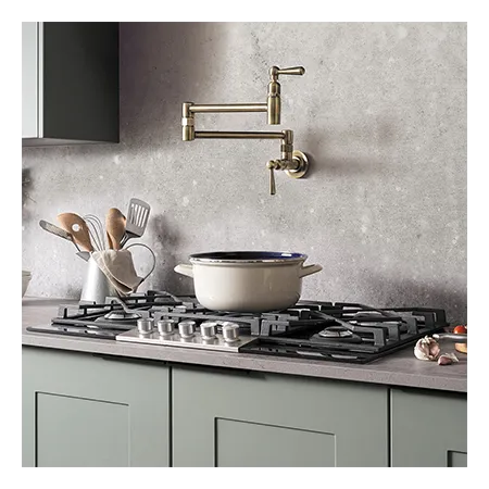 Caple C789G 87cm Built In Gas Hob, Black/Stainless Steel