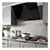 Caple C789G 87cm Built In Gas Hob, Black/Stainless Steel