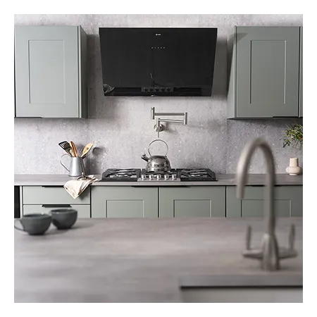 Caple C789G 87cm Built In Gas Hob, Black/Stainless Steel