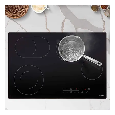 Caple C8242C 77cm Built In Electric Ceramic Hob, Black