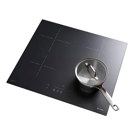 Caple C848IMB 59cm Built In Electric Induction Hob, Matt Black