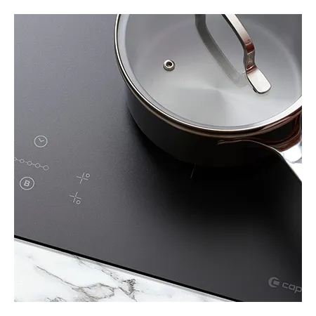 Caple C848IMB 59cm Built In Electric Induction Hob, Matt Black