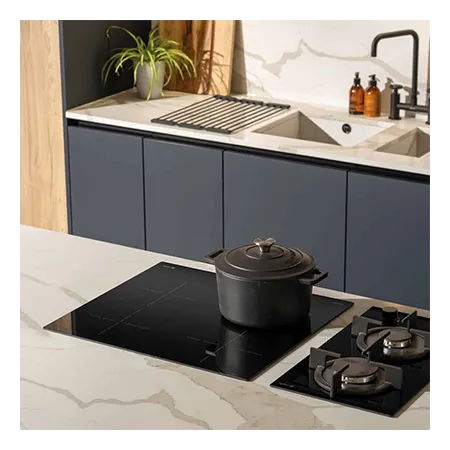 Caple C848IMB 59cm Built In Electric Induction Hob, Matt Black