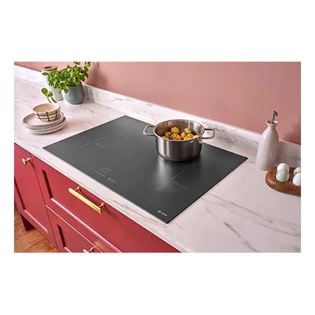 Caple C8641IMB 77cm Built In Electric Induction Hob, Matt Black