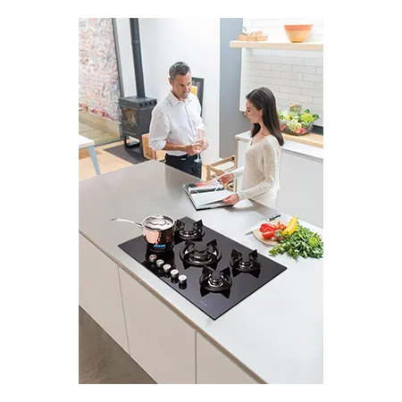 Caple C944G 75cm Built In Gas Hob, Black