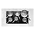 Caple C990i 90cm Built In Electric Induction Hob, Black