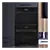 Caple CMS260BG Smart Combi Microwave and Steam Oven - Black Glass