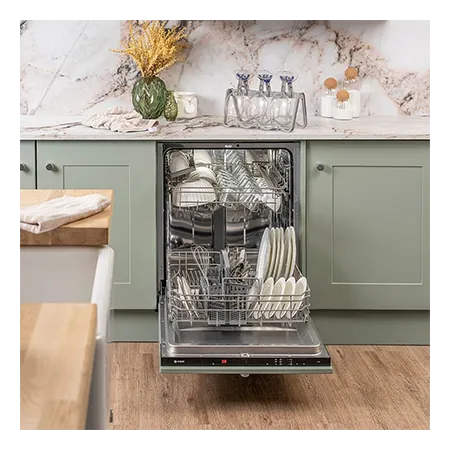 Caple DI633 60 cm fully Built In Dishwasher, Stainless steel
