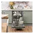 Caple DI633 60 cm fully Built In Dishwasher, Stainless steel