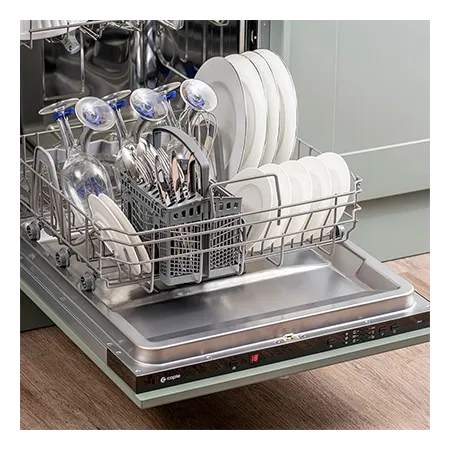 Caple DI633 60 cm fully Built In Dishwasher, Stainless steel
