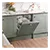 Caple DI633 60 cm fully Built In Dishwasher, Stainless steel