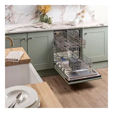 Caple DI633 60 cm fully Built In Dishwasher, Stainless steel