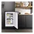 Caple RIF893 88 cm Built In Manual Defrost Freezer, Sliding Hinge
