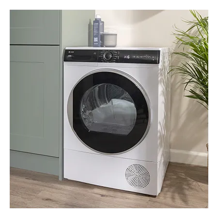 Caple TDF1100 Freestanding 10kg Heat pump tumble dryer, White