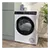 Caple TDF1100 Freestanding 10kg Heat pump tumble dryer, White