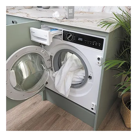 Caple WDI3310 Built In 8/5Kg Washer Dryer, White