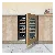 Caple Wi6161 Sense Premium Integrated Dual Zone Wine Cooler