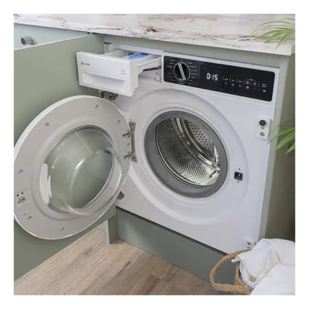Caple WMI3100 Built In 8kg Washing Machine, White