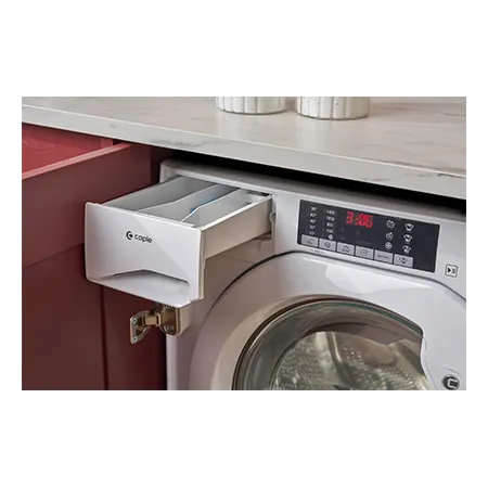 Caple WMI4002 Built In 9kg Washing Machine, White