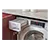 Caple WMI4002 Built In 9kg Washing Machine, White