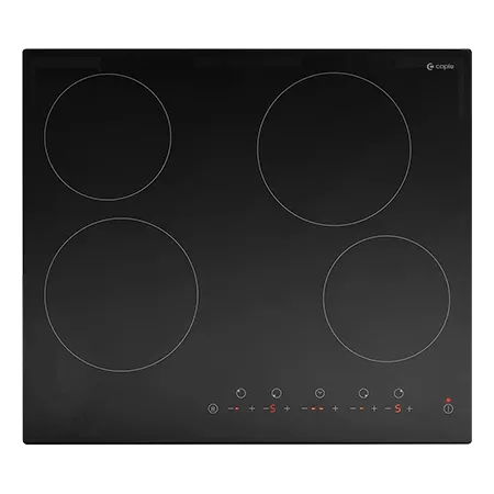 Caple C817C 59cm Built In Electric Ceramic Hob, Black