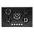 Caple C944G 75cm Built In Gas Hob, Black