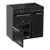 Creda C90RCCCBL 90cm 3 Cavity Electric Range Cooker with 5 Zone Ceramic Hob in Black