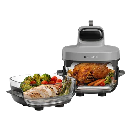 Dreame PT60GREY Tasti Air Fryer - Grey