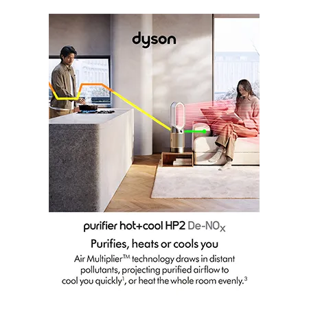 Dyson HP12 Purifier De-NOx - White/Gold