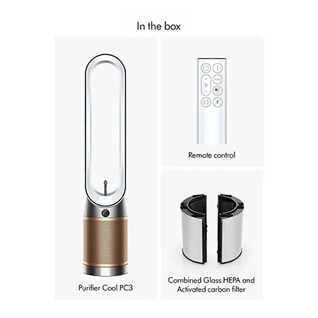 Dyson TP14 Purifier Fan - White/Gold
