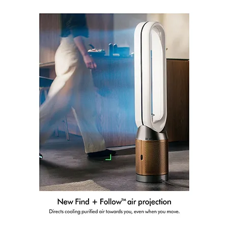 Dyson TP14 Purifier Fan - White/Gold