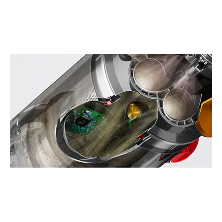 Dyson V12DETCT2 60 Minutes Run Time Vacuum Cleaner - Yellow/Nickel