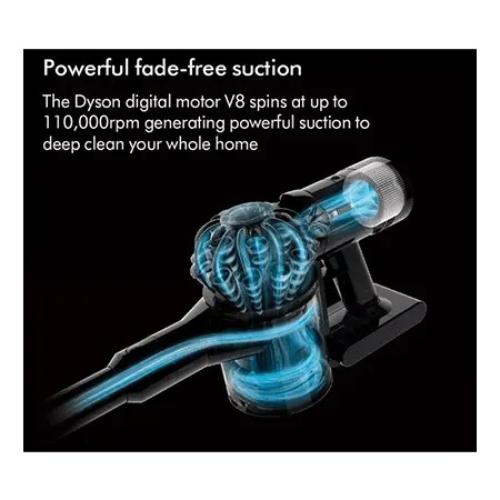 Dyson V8-2023 Cordless Stick Vacuum Cleaner - 40 Minutes Run Time