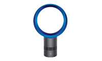 Dyson AM06-Blue 12" Bladeless Desk Fan for Cooling in Blue.