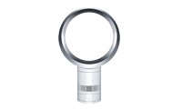 Dyson AM06-White 12" Bladeless Desk Fan for Cooling in White & Silver Dyson AM06-White 12" Bladeless Desk Fan for Cooling in White & Silver