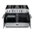Falcon FCON1092DFSSCM-EU Continental 1092 Width (mm) Dual Fuel Range Cooker in Stainless Steel with Chrome trim