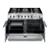Falcon FCON1092EISSC-EU Continental 1092 Width (mm) Induction Range Cooker in Stainless Steel with Chrome trim
