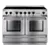 Falcon FCON1092EISSC-EU Continental 1092 Width (mm) Induction Range Cooker in Stainless Steel with Chrome trim