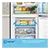 Fridgemaster MC55240DE 50/50 Non-Plumbed Freestanding Fridge Freezer - White
