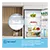 Fridgemaster MC55240ES 50/50 Freestanding Fridge Freezer - Silver