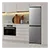 Fridgemaster MC55240ES 50/50 Freestanding Fridge Freezer - Silver